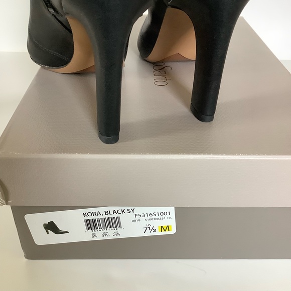 Franco Sarto Kora Leather Booties Size 7.5 - Picture 10 of 10